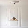 Endon 111922 - lustra ar ķēdi Tiffany ASTORIA 3xE27/10W/230V diam. 48 cm