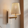 Endon 114200 - Sienas lampa 1xE14/7W/230V bēša/zelta