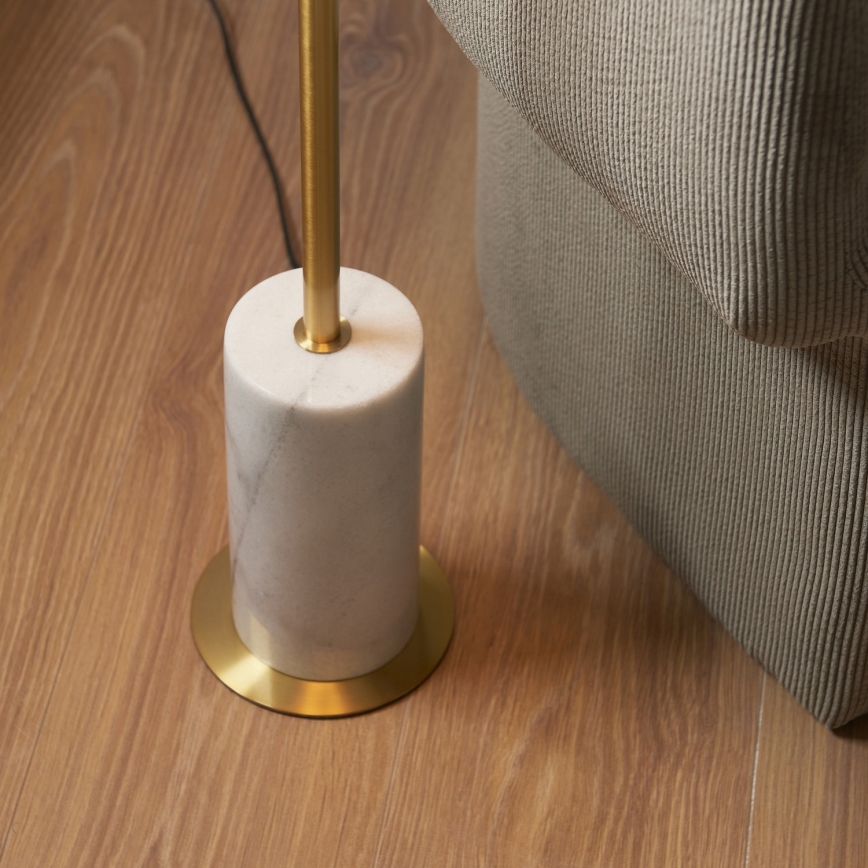 Endon 114208 - Grīdas stāvlampa BERTOIA 1xE27/10W/230V misiņš