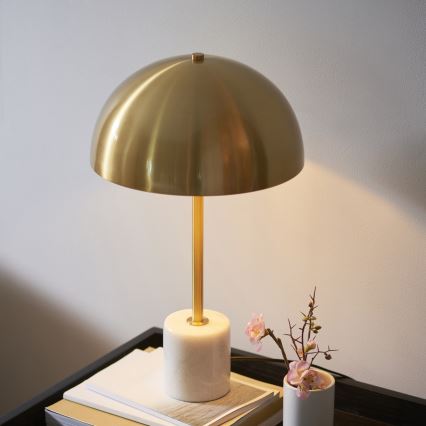 Endon 114210 - Galda lampa BERTOIA 1xE14/7W/230V misiņš
