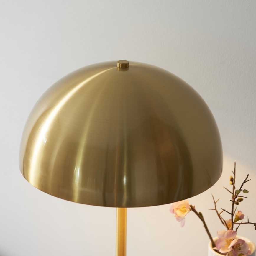 Endon 114210 - Galda lampa BERTOIA 1xE14/7W/230V misiņš