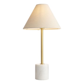 Endon 114211 - Galda lampa 1xE14/7W/230V bēša/misiņa