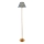 Endon 114778 - LED Aptumšojama uzlādējama grīdas stāvlampa BURLEY LED/1,5W/5V 3600 mAh misiņš/zila