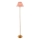 Endon 114786 - LED Aptumšojama uzlādējama grīdas stāvlampa BURLEY LED/1,5W/5V 3600 mAh misiņš/rozā