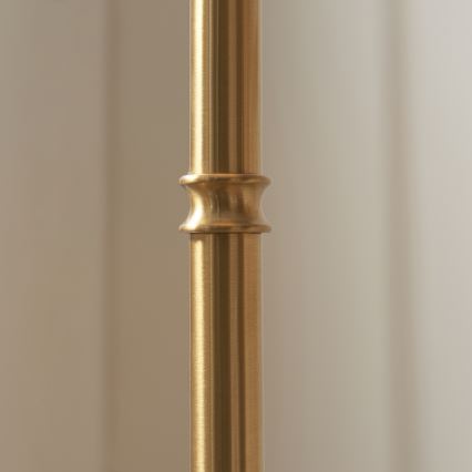 Endon 114786 - LED regulējama uzlādējama grīdas lampa BURLEY LED/1,5W/5V 3600 mAh misiņš/rozā