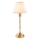 Endon 114811 - LED Regulējama uzlādējamā galda lampa BURLEY LED/1,5W/5V 3600 mAh misiņš/balta