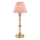 Endon 114842 - LED Aptumšojama, lādējama galda lampa MORTON LED/1,5W/5V 3600 mAh misiņš/rozā