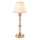 Endon 114849 - LED Aptumšojama, lādējama galda lampa MORTON LED/1,5W/5V 3600 mAh misiņš/bēša