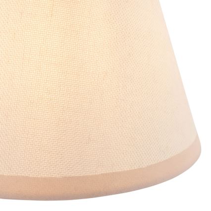Endon 114849 - LED Aptumšojama, lādējama galda lampa MORTON LED/1,5W/5V 3600 mAh misiņš/bēša