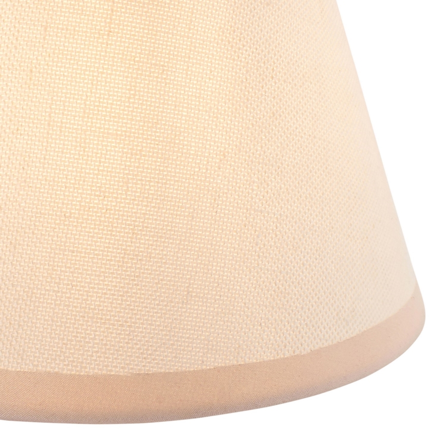 Endon 114849 - LED Aptumšojama, lādējama galda lampa MORTON LED/1,5W/5V 3600 mAh misiņš/bēša