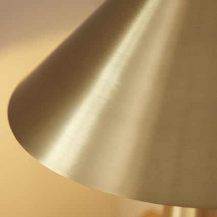 Endon 118685 - Galda lampa ISAK 1xE27/10W/230V zelta