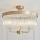Endon 119109 - CLERMONT virsmas montējamā griestu lampa 3xE14/6W/230V, misiņš