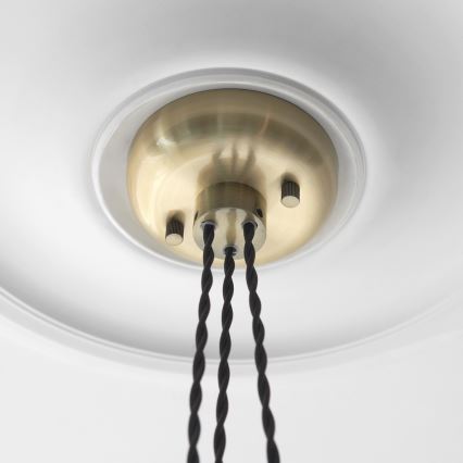 Endon 120656 - Karājoša lustra ar trosi 3xE27/10W/230V misiņš