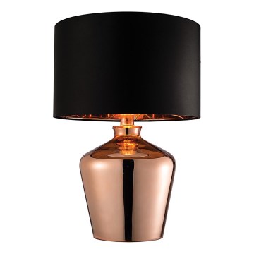 Endon 61149 - Galda lampa WALDORF 1xE27/10W/230V varš/melna