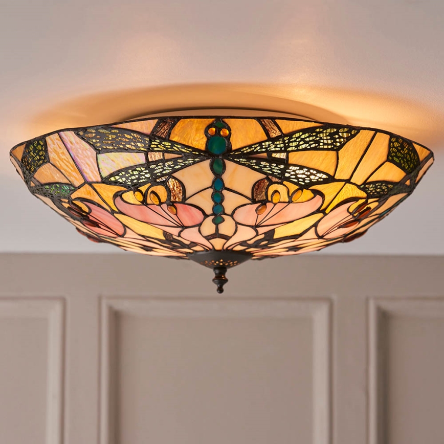 Endon 63922 - Griestu lampa ASHTON 2xE27/60W/230V d. 45 cm