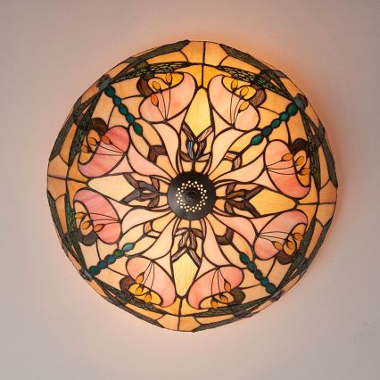 Endon 63922 - Griestu lampa ASHTON 2xE27/60W/230V d. 45 cm