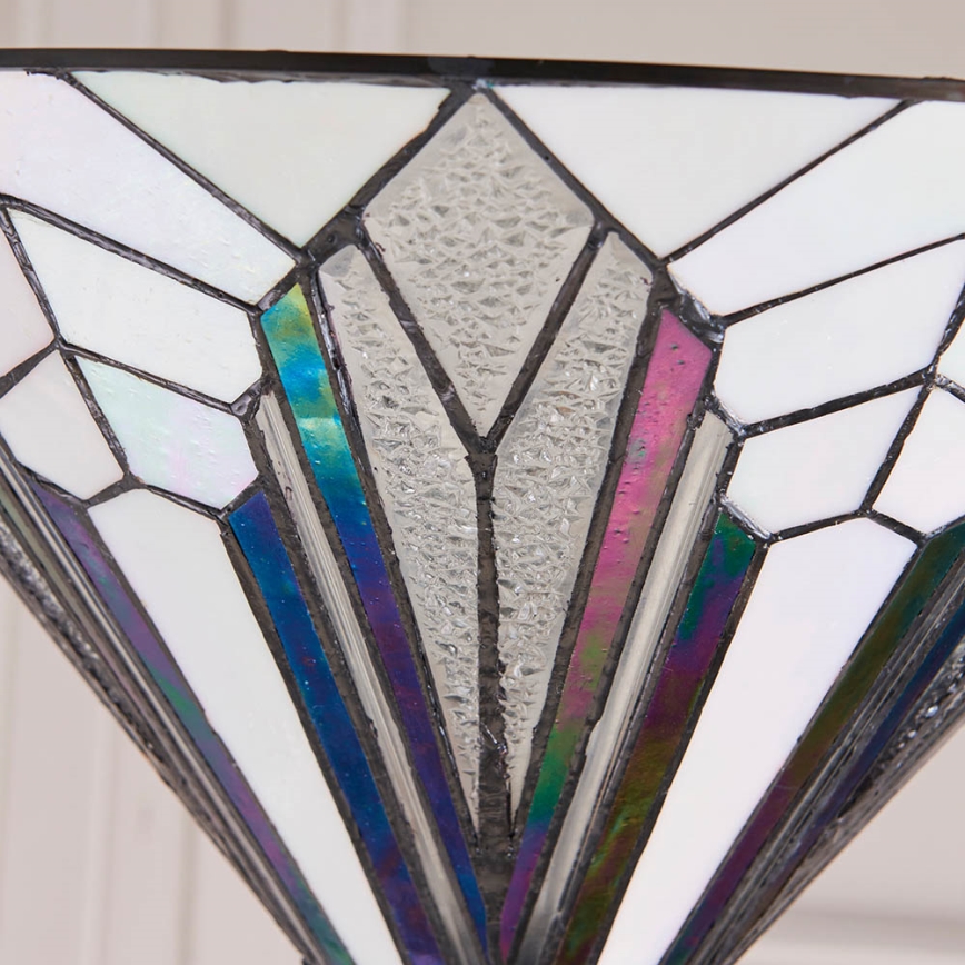 Endon 63933 - Grīdas lampa Tiffany ASTORIA 1xE27/60W/230V Ø 40 cm