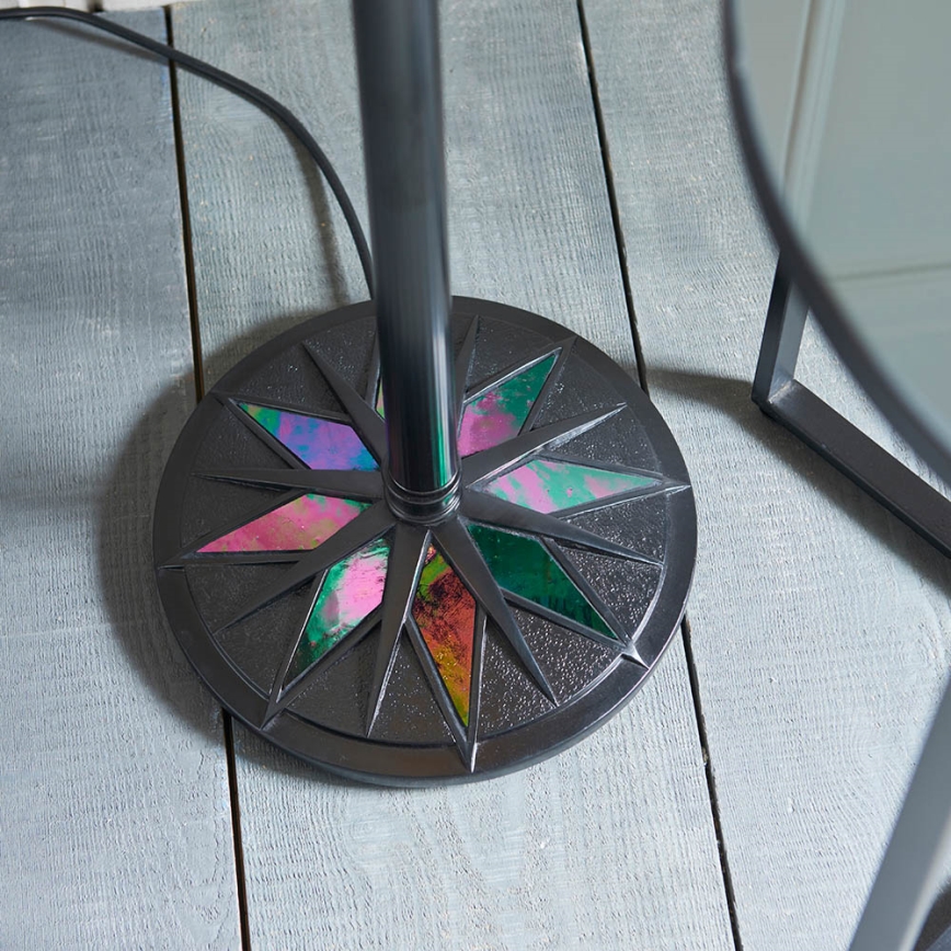 Endon 63934 - Grīdas lampa Tiffany ASTORIA 2xE27/60W/230V Ø 48 cm