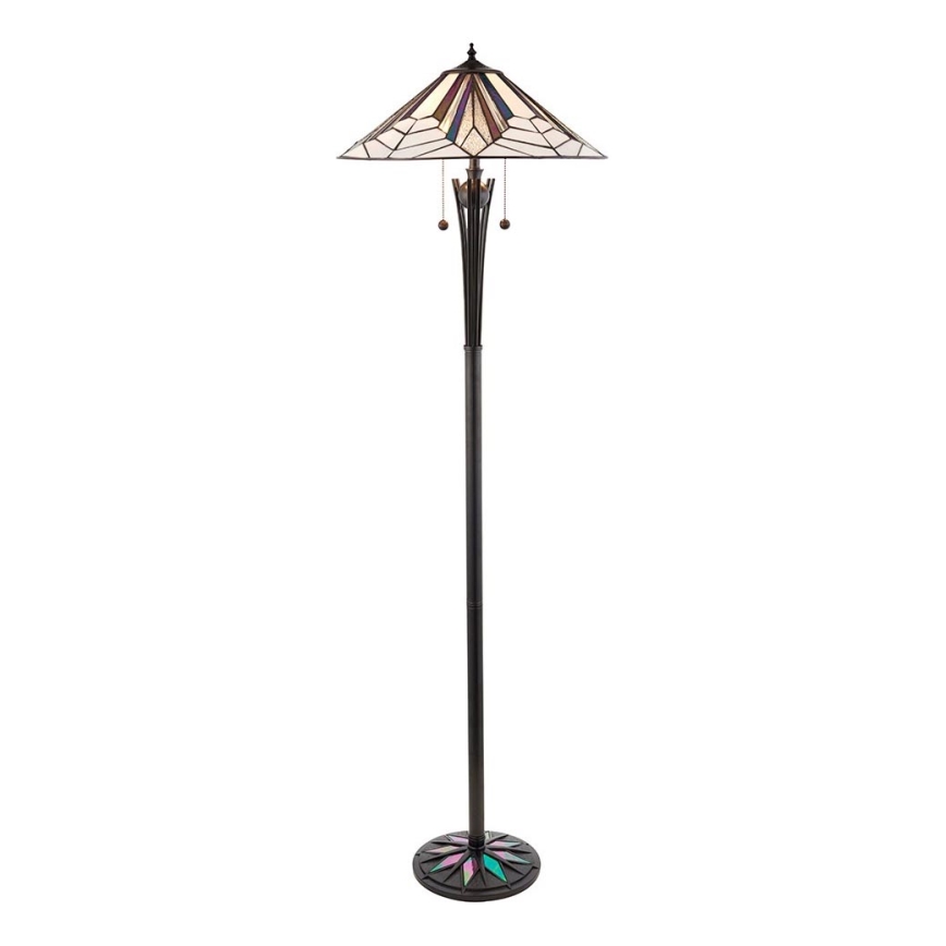 Endon 63934 - Grīdas stāvlampa ASTORIA 2xE27/60W/230V d. 48 cm