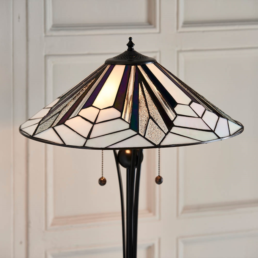 Endon 63934 - Grīdas stāvlampa ASTORIA 2xE27/60W/230V d. 48 cm