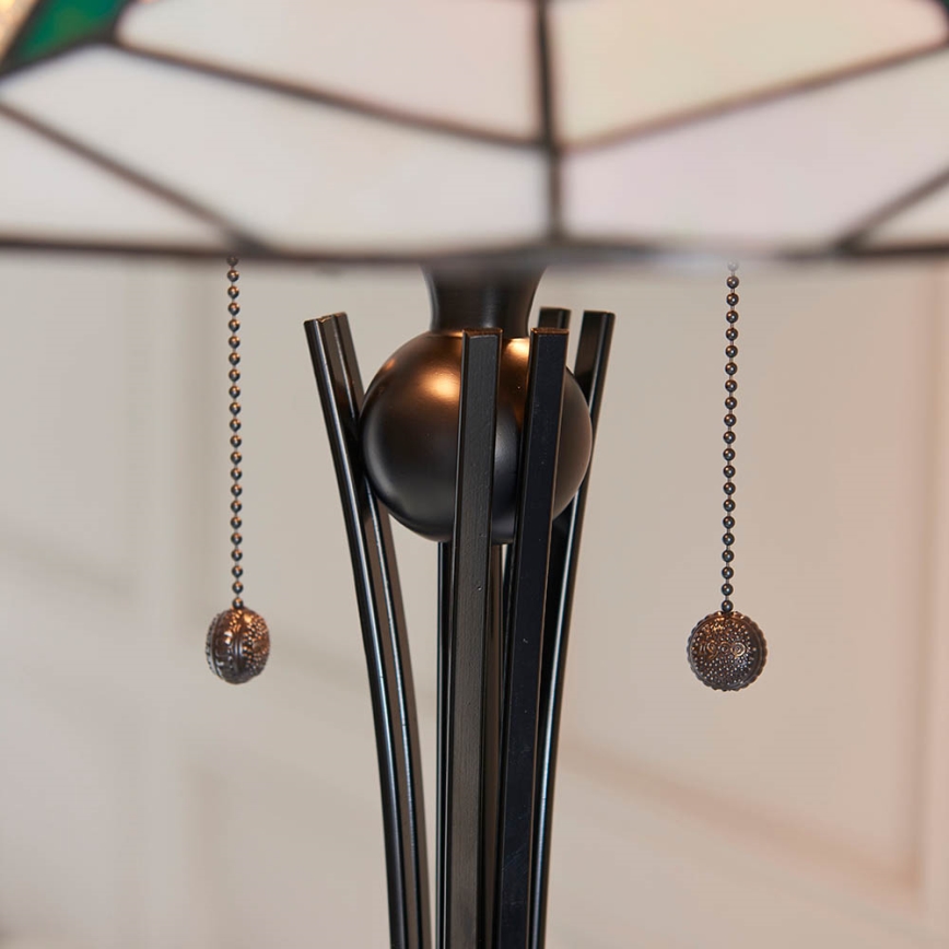 Endon 63934 - Grīdas stāvlampa ASTORIA 2xE27/60W/230V d. 48 cm