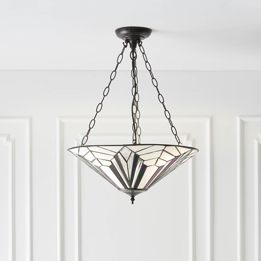 Endon 63936 - Lustra ar ķēdi ASTORIA 3xE27/60W/230V d. 48 cm