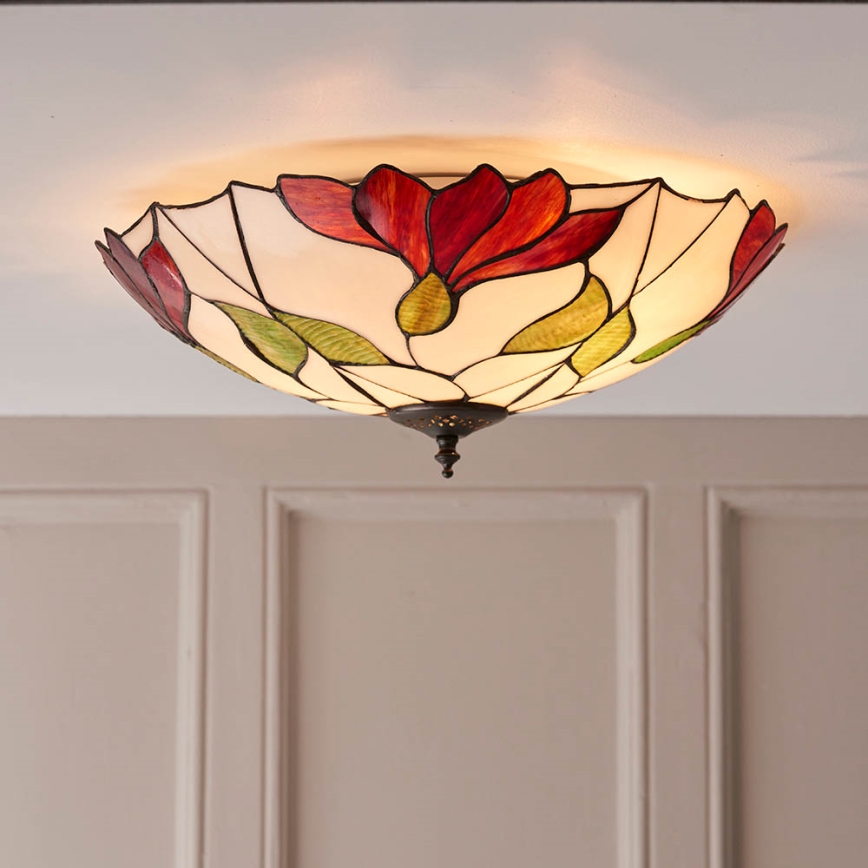 Endon 63960 - Griestu lampa BOTANICA 2xE27/60W/230V Ø 45 cm
