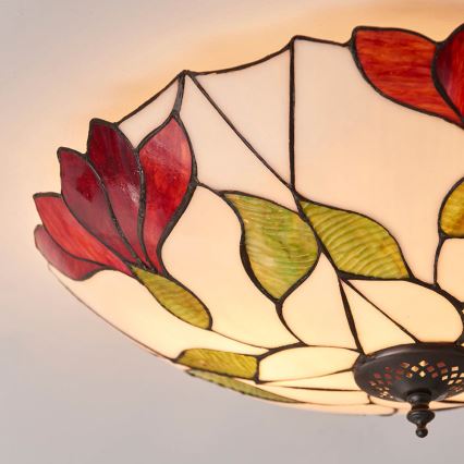 Endon 63960 - Griestu lampa BOTANICA 2xE27/60W/230V Ø 45 cm