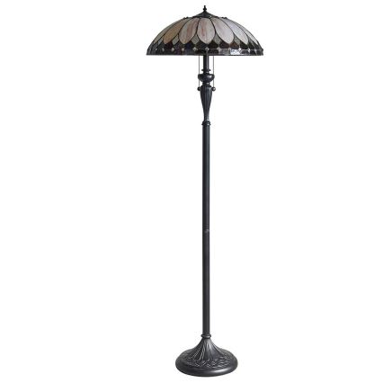 Endon 63972 - Grīdas lampa BROOKLYN 2xE27/60W/230V Ø 50 cm