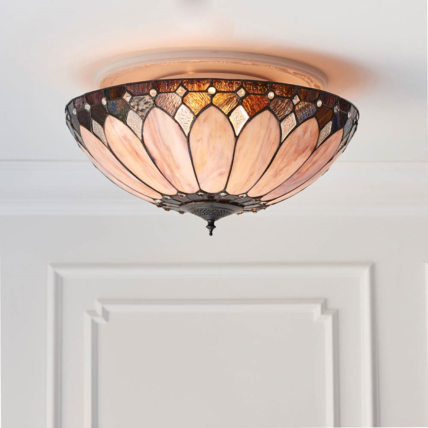 Endon 63973 - Griestu lampa BROOKLYN 2xE14/60W/230V d. 50 cm