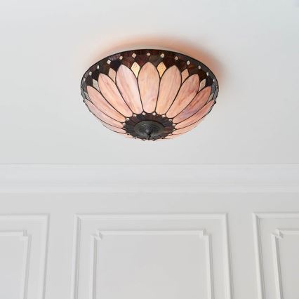 Endon 63973 - Griestu lampa BROOKLYN 2xE14/60W/230V d. 50 cm