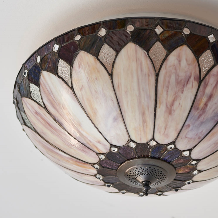 Endon 63973 - Griestu lampa BROOKLYN 2xE14/60W/230V d. 50 cm