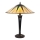 Endon 64045 - Galda lampa DARK STAR 2xE27/60W/230V d. 49 cm