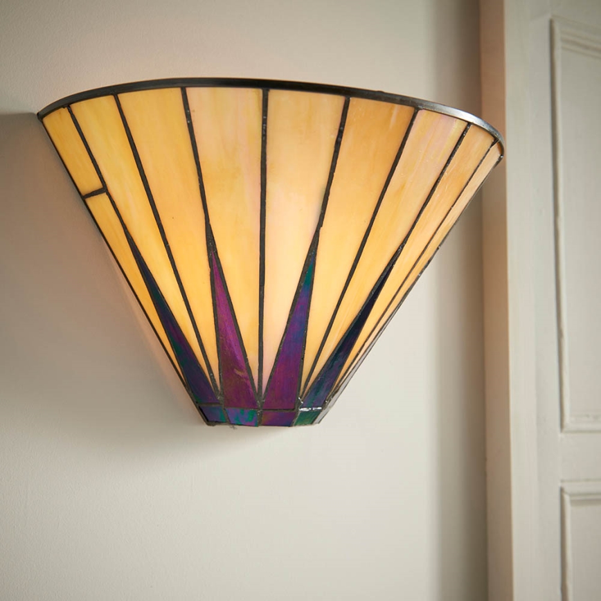 Endon 64046 - Sienas lampa DARK STAR 1xE14/40W/230V