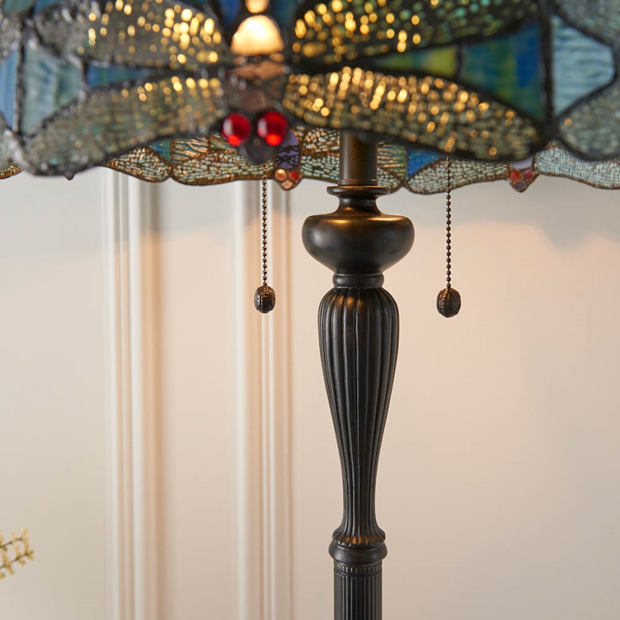 Endon 64069 - Grīdas stāvlampa SPĀRE 2xE27/60W/230V d. 50 cm