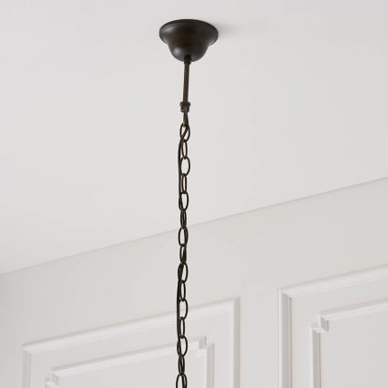 Endon 64081 - Pakaramā lustra ar ķēdi Tiffany DRAGONFLY, 3xE27/60W/230V, Ø 41 cm