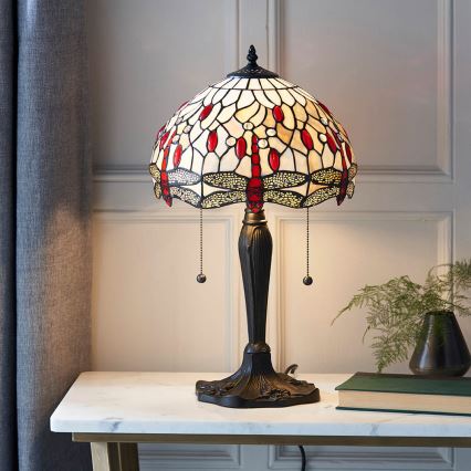 Endon 64086 - Galda lampa SPĀRE 2xE27/60W/230V d. 30 cm