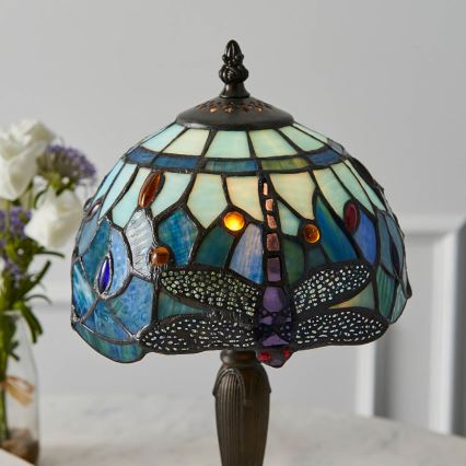Endon 64088 - Galda lampa SPĀRE 1xE14/40W/230V d. 20 cm