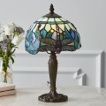 Endon 64088 - Galda lampa Tiffany DRAGONFLY 1xE14/7W/230V Ø 20 cm