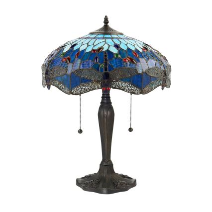 Endon 64089 - Galda lampa SPĀRE 2xE27/60W/230V d. 41 cm