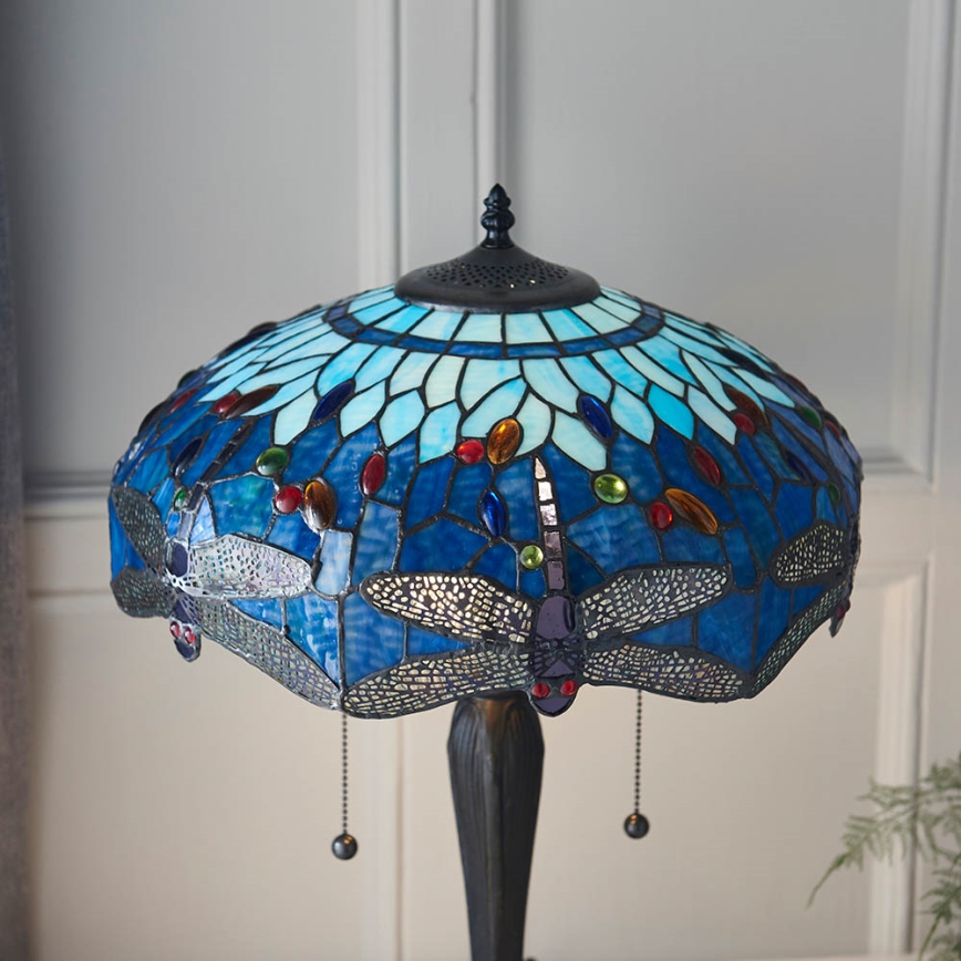 Endon 64089 - Galda lampa SPĀRE 2xE27/60W/230V d. 41 cm