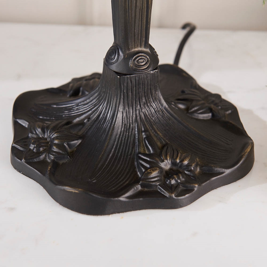 Endon 64090 - Galda lampa Tiffany DRAGONFLY 2xE27/60W/230V Ø 30 cm