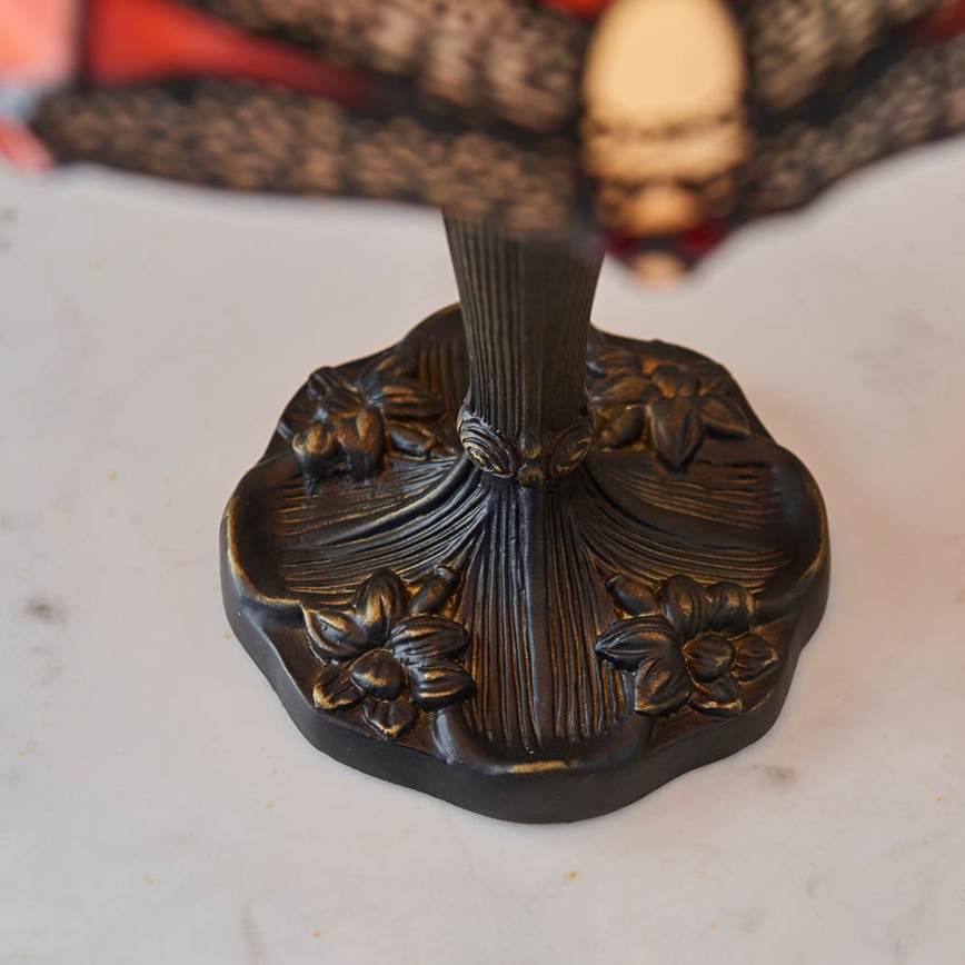 Endon 64091 - Galda lampa Tiffany DRAGONFLY 1xE14/40W/230V Ø 20 cm