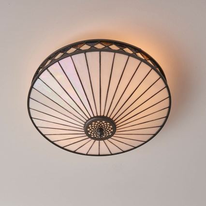 Endon 64145 - Griestu lampa FARGO 2xE27/60W/230V d. 41,5 cm