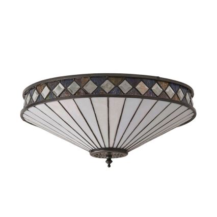 Endon 64145 - Griestu lampa FARGO 2xE27/60W/230V d. 41,5 cm