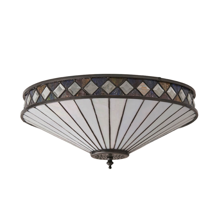 Endon 64145 - Griestu lampa FARGO 2xE27/60W/230V d. 41,5 cm