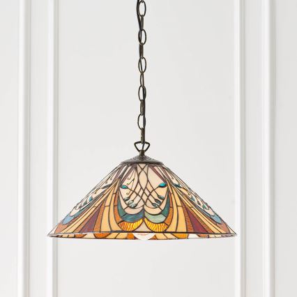 Endon 64162 - Lustra ar ķēdi HECTOR 1xE27/60W/230V d. 40 cm