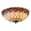 Endon 64173 - Griestu lampa HUTCHINSON 2xE27/60W/230V