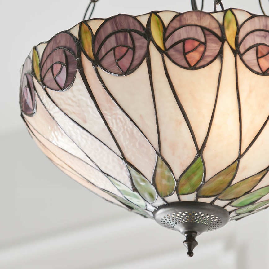 Endon 64175 - Lustra ar ķēdi HUTCHINSON 3xE27/60W/230V d. 40 cm