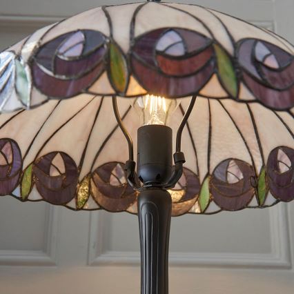 Endon 64177 - Galda lampa HUTCHINSON 1xE27/60W/230V d. 40 cm